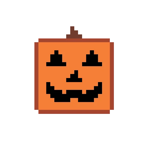 Halloween Square Pumpkin preview