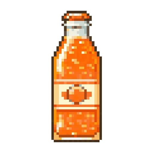 Orange Soda Bottle preview
